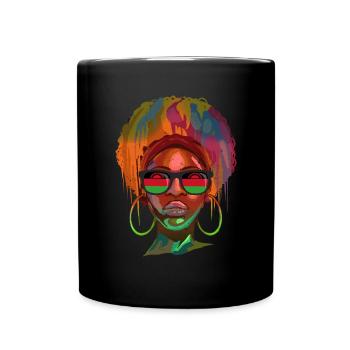 Malawi - Full Colour Mug - black - Front