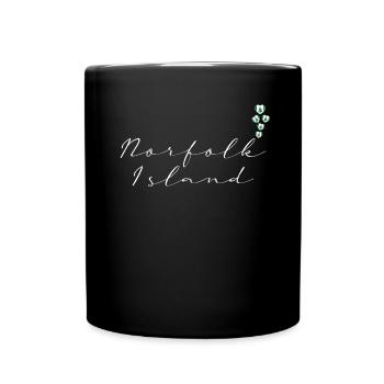 Norfolk Island - Full Colour Mug - black - Front