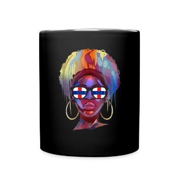 Antilles néerlandaises - Mug uni - noir - Devant