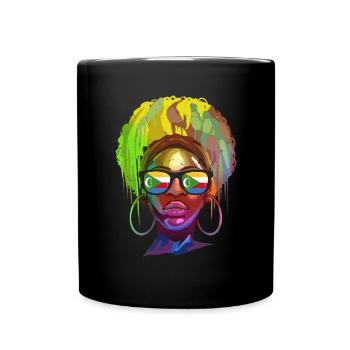 Comoros - Full Colour Mug - black - Front