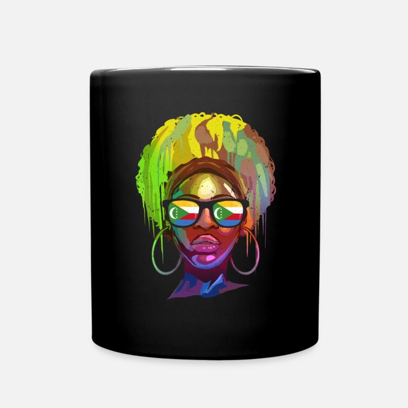 Comores - Mug uni - noir