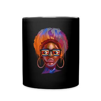 Swasiland - Tasse einfarbig - Schwarz - Vorne