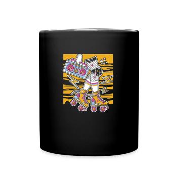 Roller Skating Roller Skating Girls - Full Colour Mug - black - Front