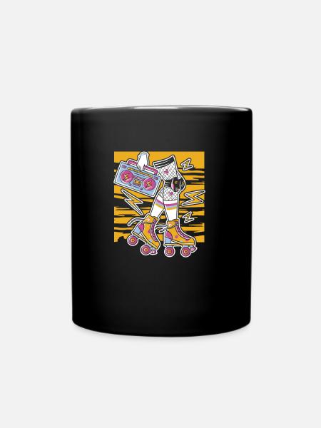 Roller Skating Roller Roller Filles - Mug uni - noir