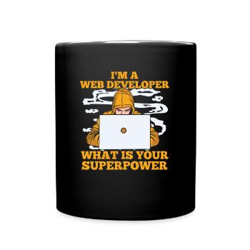 Développeur Web Développeur Web Zool - Mug uni - noir - Devant