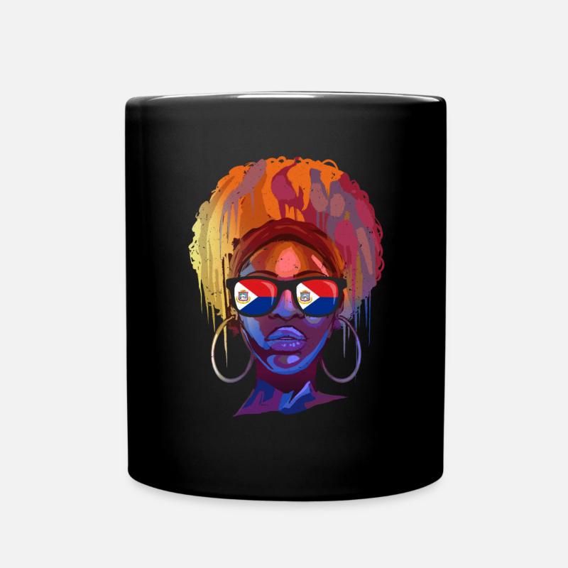 Sint Maarten - Mug uni - noir