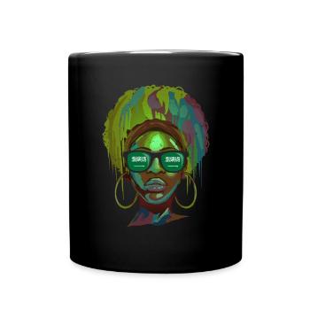Saudi Arabia - Full Colour Mug - black - Front