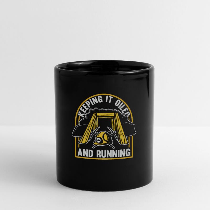 Engineer Cool Mining Engineer Full Colour Mug