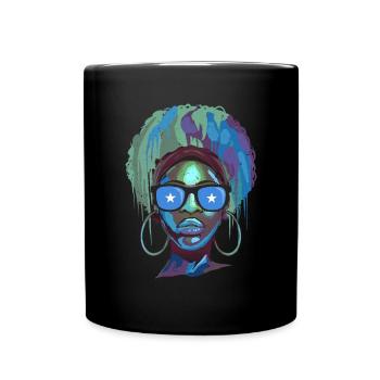 Somalia - Tasse einfarbig - Schwarz - Vorne