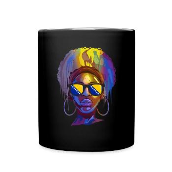 Bosnia and Herzegovina - Full Colour Mug - black - Front