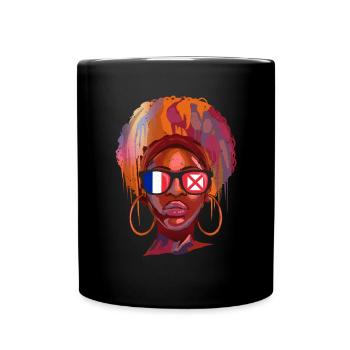 Wallis et Futuna - Mug uni - noir - Devant
