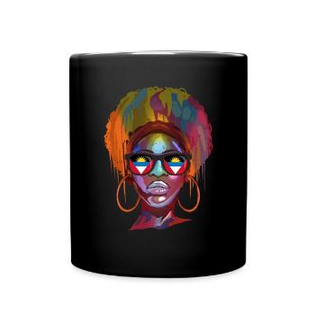 Antigua and Barbuda - Full Colour Mug - black - Front