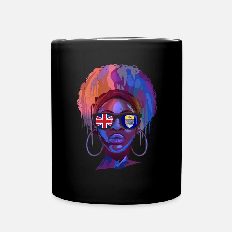 St. Helena - Tasse einfarbig - Schwarz