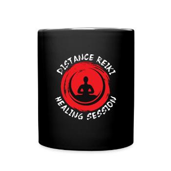 Reiki Distance Reiki Healing Session Méditation - Mug uni - noir - Devant