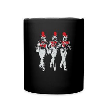 Fan train marching band - Full Colour Mug - black - Front
