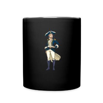 Voilier Voilier Voilier Femmes - Mug uni - noir - Devant