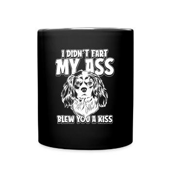 Le roi Charles Cavalier - Mug uni - noir - Devant
