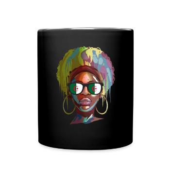 Algeria - Full Colour Mug - black - Front