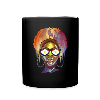 Saba - Mug uni - noir - Devant