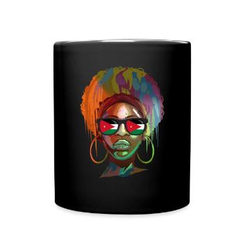 Jordanie - Mug uni - noir - Devant