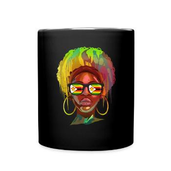 Zimbabwe - Mug uni - noir - Devant