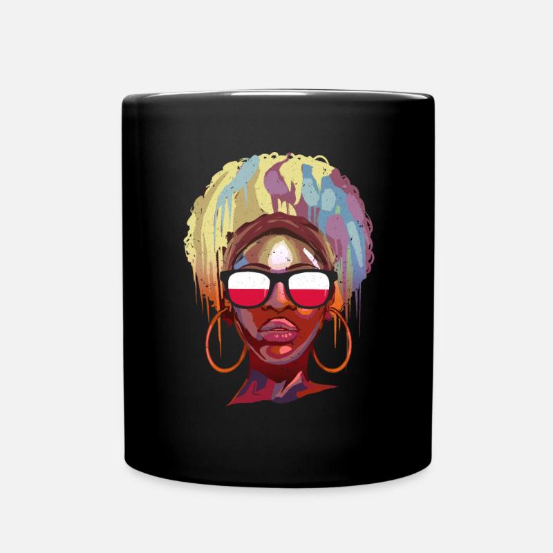 Pologne - Mug uni - noir