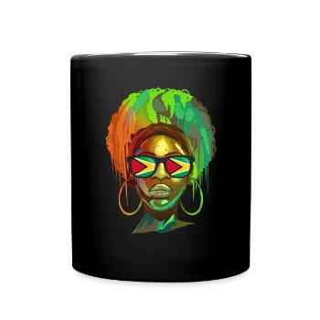 Guyana - Full Colour Mug - black - Front