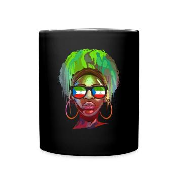 Guinée équatoriale - Mug uni - noir - Devant