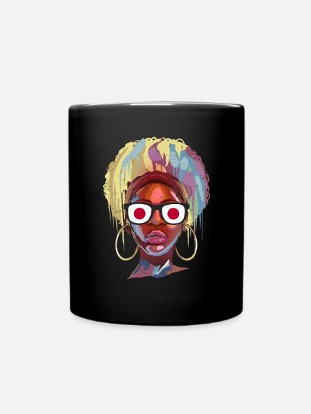 Japan - Full Colour Mug - black