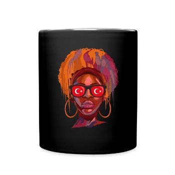Türkei - Tasse einfarbig - Schwarz - Vorne