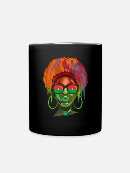 Burkina Faso - Mug uni - noir