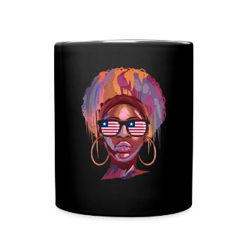 Libéria - Mug uni - noir - Devant