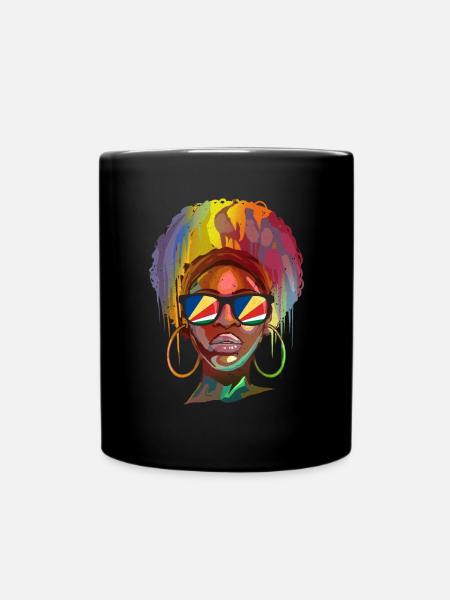 Seychelles - Mug uni - noir