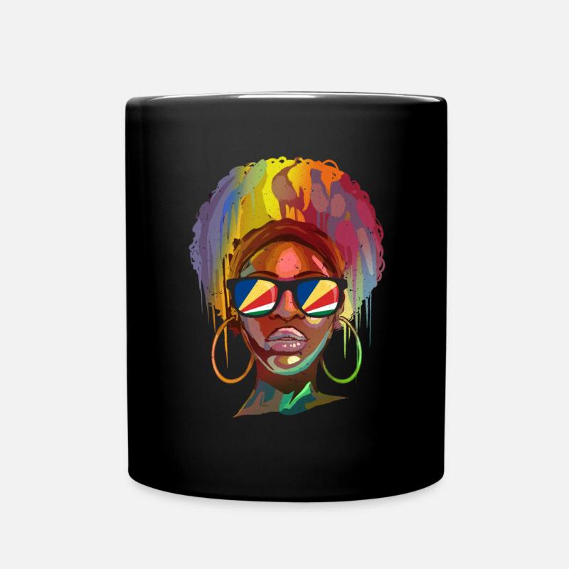 Seychelles - Mug uni - noir
