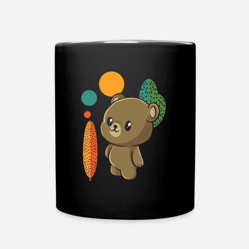 Ours brun Ours mignon - Mug uni - noir