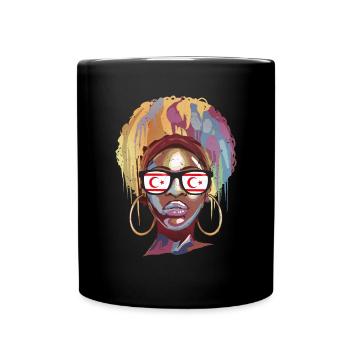 Northern Cyprus - Full Colour Mug - black - Front