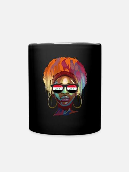 Irak - Tasse einfarbig - Schwarz
