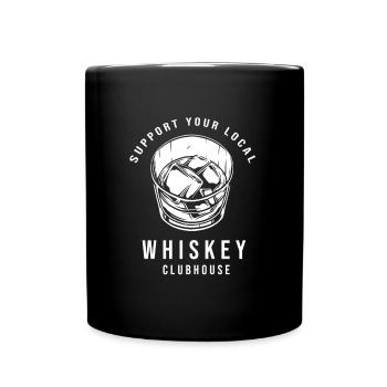 Whisky Whiskey - Full Colour Mug - black - Front