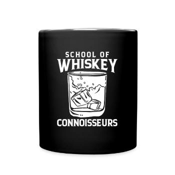 Whisky Whiskey - Full Colour Mug - black - Front