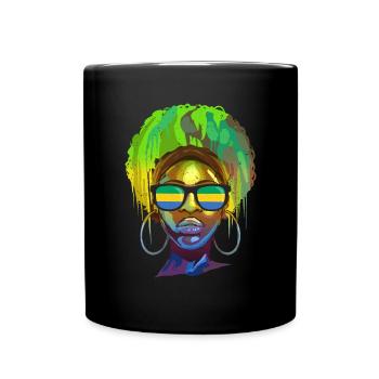 Gabon - Full Colour Mug - black - Front