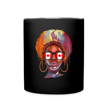 Canada - Mug uni - noir - Devant