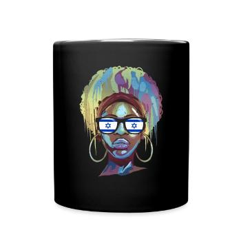 Israël - Mug uni - noir - Devant