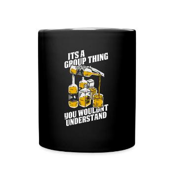 Whisky Whiskey Funny - Mug uni - noir - Devant