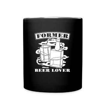 Whisky Whiskey - Tasse einfarbig - Schwarz - Vorne