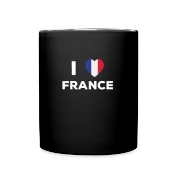 France France Cadeaux Femme & Homme - Mug uni - noir - Devant