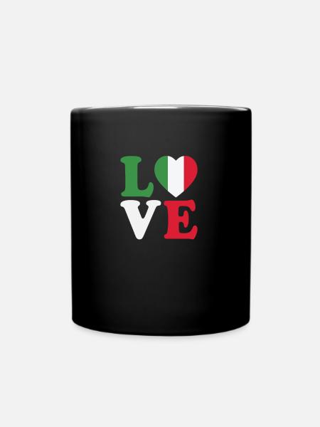 Italie Italie Italie Cadeaux Femme & Homme - Mug uni - noir