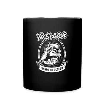 Whisky Whiskey - Full Colour Mug - black - Front