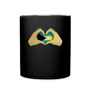 Bahamas - Full Colour Mug - black - Front