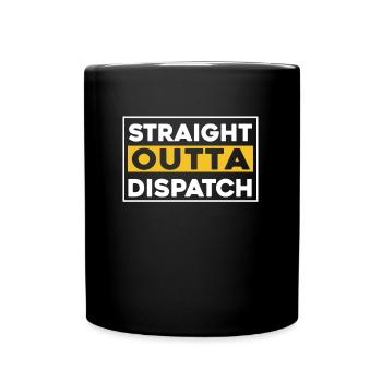 Centre d’opérations du centre de contrôle des appels d’urgence Lustig - Mug uni - noir - Devant