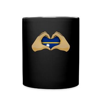 Nauru - Mug uni - noir - Devant